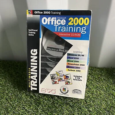 Microsoft Office 2000 Training Big Box - Word Excel Powerpoint Publisher • £12.99