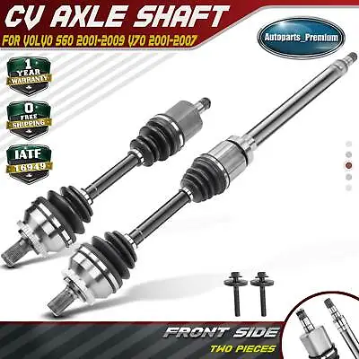 2x Front L & R CV Axle Assembly For Volvo V70 01-07 S60 01-04 08-09 Automatic • $158.99