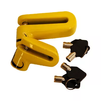 One 10mm Motorcycle Security Rotor Disc Brake Wheel Lock • $15.95