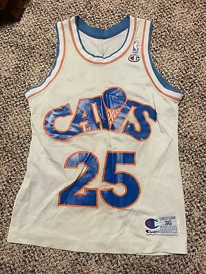 Champion Vintage Cavs Cleveland Caveliers #25 Mark Price Jersey Men's 36 S • $49.99