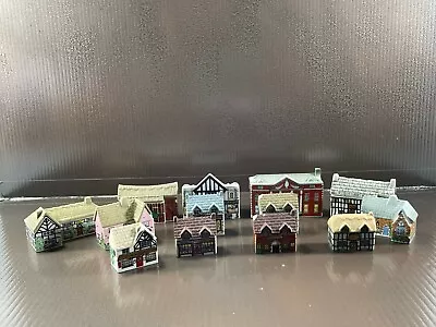 Wade Miniature Village Whimsey On The Why Lot Of 13 • $110