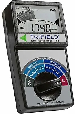 TriField EMF Meter Model TF2 TRITF2BK Triple Axis AC Magnetic RF Field US Made • $224.28
