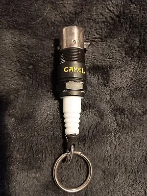 Vintage Camel Sparkplug Lighter Keychain Cigarette Promotional  • $10