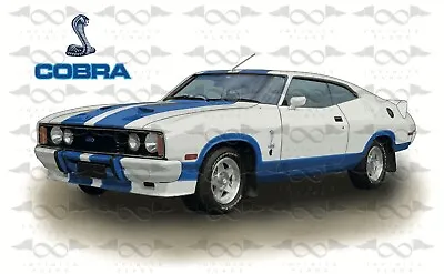 Ford XC Cobra Coupe Flag/banner 150cm X 90cm  NEW • $36.95