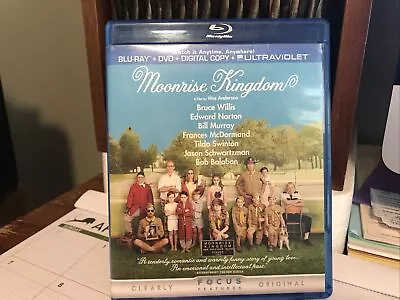 Moonrise Kingdom (Blu-ray/DVD 2012 2-Disc Set No Digital • $7.49