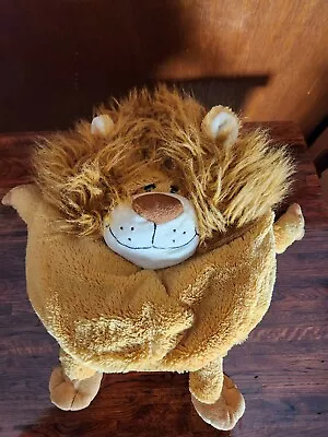 Mushable Pot Bellies Lion Jay Plush Wildlife Cuddle Pillow Toy Stuffed Animal • $14.99