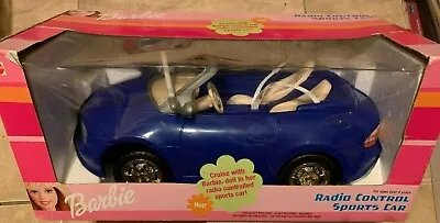 Barbie Convertible Purple R/C Remote Radio Control Car NEW Factory Sealed In Box • $305.64