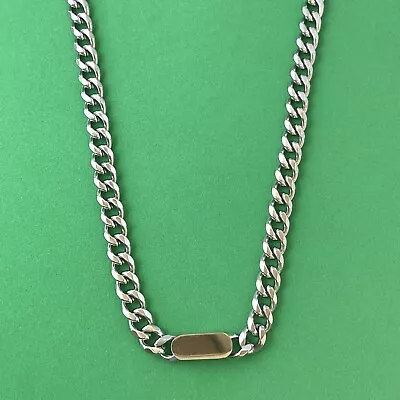 Titanium Steel Link Chain Necklace For Men WomenPunk Hip Hop Necklace • $12.99