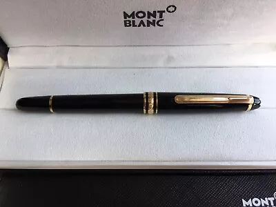 Montblanc Gold Finish Meisterstuck Classique Luxury Rollerball Pen 163 - NEW • $55