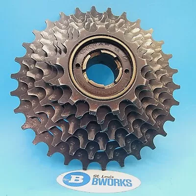 Vintage Suntour AP Freewheel 7s 30t Tooth 4 Prong 13 30 7 Speed GG 80's    B5 • $25