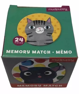 Mudpuppy Memory Match – Cat’s Meow Kitties Puzzle Game • $7.99