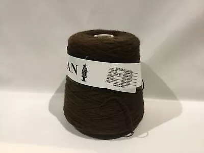 Full CONE YARN 500g KNITTING CROCHET YEOMAN CASHMILON 4ply Brown • £11.50