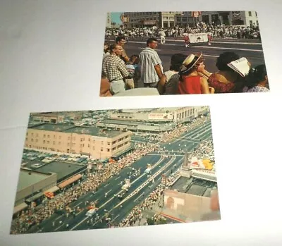 Long Beach California Miss International Beauty Pageant Parade X2 Postcards • $5