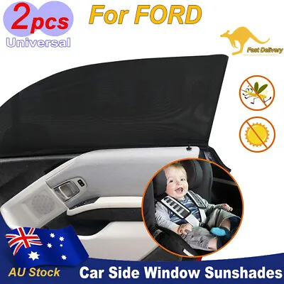 2024 2pcs Car Window Sun Shades For Baby And Pets For FORD Sunshades Breathable • $18.97