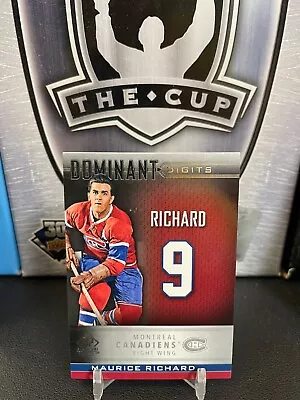 2020-21 SP Signature Legends Dominant Digits #DD43 Maurice Richard • $3.99