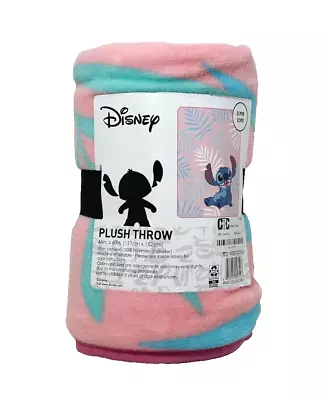 Disney Stitch Kids' Throw Blanket Super Soft 60in (L) X 46in (W) • $15