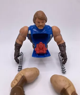 Rio Blast He-Man Masters Of The Universe MOTU 1986 Vintage Figure Broken Leg Ban • $20