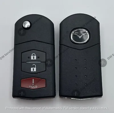 NEW! Mazda Keyless Entry Remote Flip Key BGBX1T478SKE125-01 Fob CX-7 CX-9 5 2 3 • $39.99