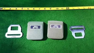 $45 • Buy Vintage 1966 Chevy Chevelle 300 Deluxe - Original Seat Belt Tongue Covers