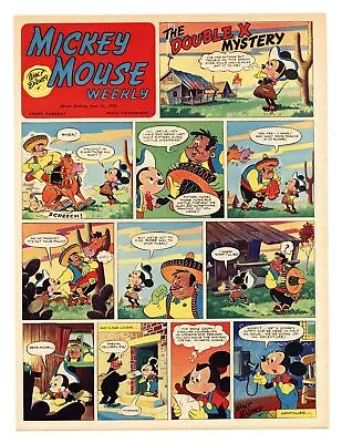 Mickey Mouse Weekly May 31 1952 VF 8.0 • $39