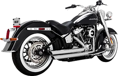 Vance & Hines Big Shots Staggered PCX Exhaust 2018-2023 Harley Softail 17341 • $1099.99