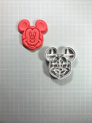 Mickey Mouse Fondant Pastry Cookie Cutter 80mm Length - Hand Wash Only • £4.20