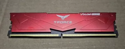 TEAMGROUP T-Force Vulcan DDR5 16GB 6000MHz PC5-48000 CL38 Desktop Memory RAM • $40