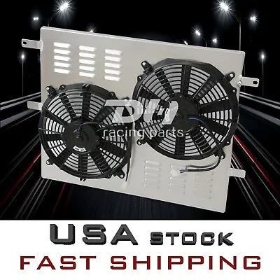 Aluminum Shroud+Plastic Fan Fit 2004-2014 Ford Mustang MT 3.7/4.6/5.0 DPI • $39.99