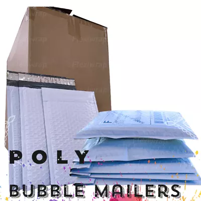 SOFT OPEN | Poly Bubble Mailer Padded Envelopes Shipping Bags Self Seal Any Size • $24.10