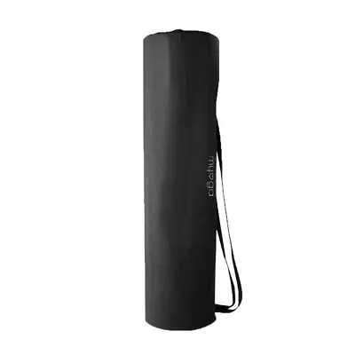 Myga Yoga Mat Carry Bag Strap Pilates Fitness Gym Black Adjustable Handles Long • £6.95