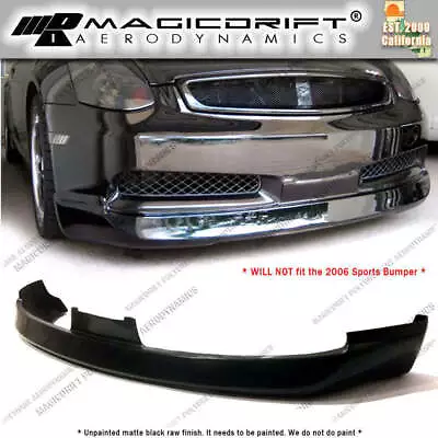 For 03-07 Infiniti G35 COUPE ING Style Front Bumper Lip Spoiler POLY URETHANE PU • $80.65