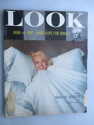 Look Magazine - May 29 1956 With Marilyn Monroe Cover • $17.99