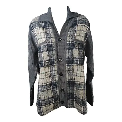 Donegals Wool Sweater Jacket By Gaeltarra - Men's Irish Knit Winter Apparel • $129