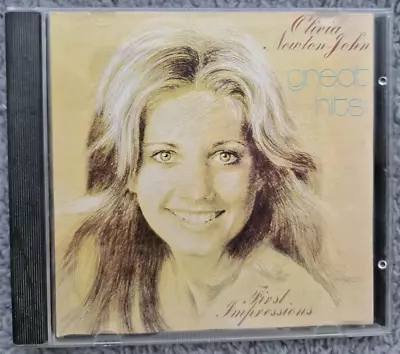 Olivia Newton John - Great Hits First Impressions **CD ALBUM** AUSSIE IMPORT • £29.99