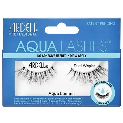 £7.99 • Buy Ardell Aqua Lashes - Demi Wispies - False Eyelashes Water Activated Lash Band