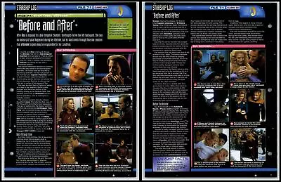 £1.49 • Buy Before & After - Voyager - Star Trek Fact File Page