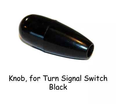 Vw Type 1 Bug 1952-1959 Type 2 Bus 1955-1965 Turn Signal Switch Dash Knob Black • $10