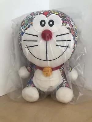 100% Authentic Takashi Murakami  X Doraemon Plush Toy Uniqlo Brand New In Bag • £44