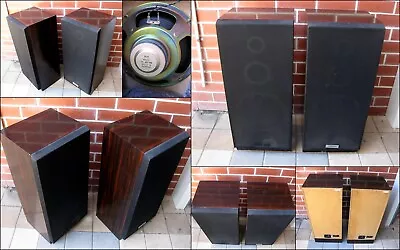 Vintage ONKYO S-22 3 Way Floor Standing Speakers (40W 8 Ohms) - Made In Japan • $300