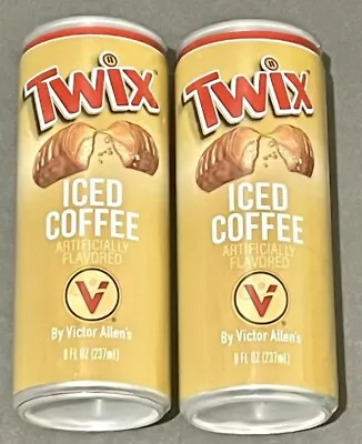 2 Twix Iced Coffee Cans By Victor Allen's 8 Fl Oz Each. Expires January 2025. • $2.19