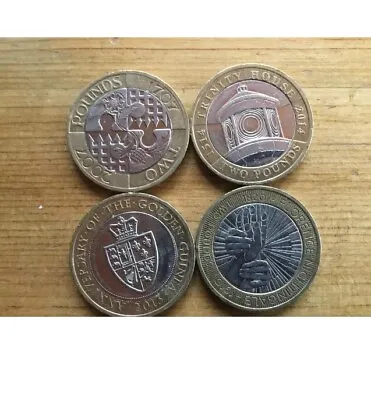 £2 POUND Coins JOB LOT Bundle Collection Trinity Housegolden Guinue Rare • £19.99