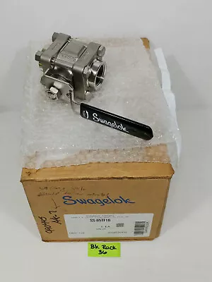 New Swagelok Ball Valve 1” FNPT SS-65TF16 • $219