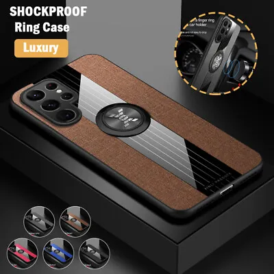 $12.99 • Buy For Samsung S22 S21 S20 Note 20 Ultra S10 Plus S9 S8 Case Shockproof Ring Cover