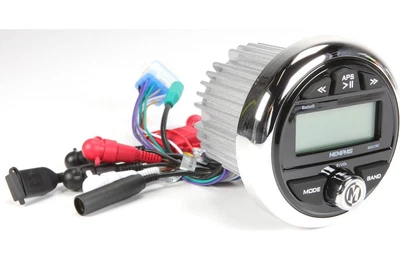$119 • Buy Memphis Audio MXA1MC Marine Gauge Digital Media Bluetooth Receiver Boat/ATV/UTV