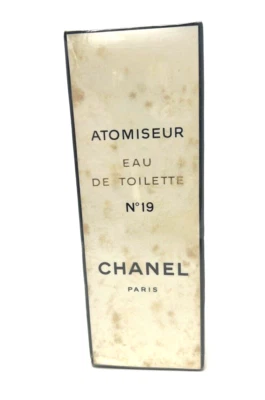 £188.44 • Buy Vintage  Chanel No 19 Eau De Toilette Paris Parfüm Atomiseur89ml Unopened