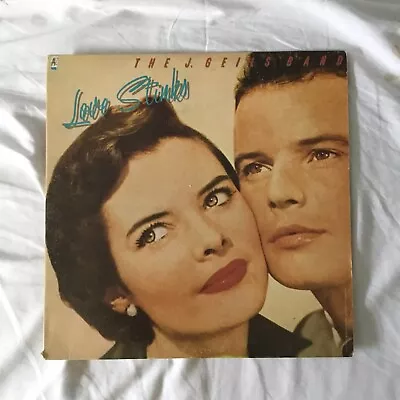 J Geils Band - Love Stinks - Vinyl LP (1980 R-140153) • $12