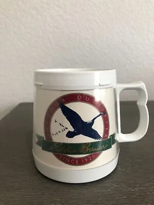 Vintage Eddie Bauer Thermo-Serv Coffee Mug Cup - No Slip Bottom • $14.36