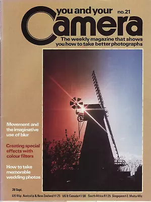 You And Your Camera Magazine No. 21 - Selling For Charity - Very Good Condition • £3.99