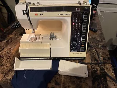 Memory Craft 6000 (New Home) Sewing Machine + Travel Case & Pedal Working • $249
