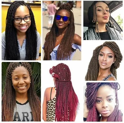 Synthetic Ombre Braiding Hair Senegalese Twist Hair Crochet Braids Micro Twist  • $8.49